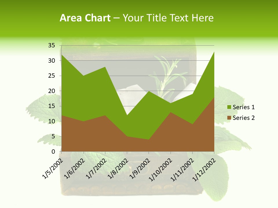 Salbei Truhe Nat PowerPoint Template