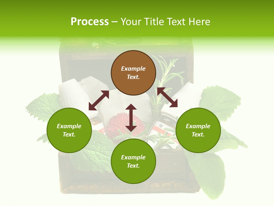 Salbei Truhe Nat PowerPoint Template