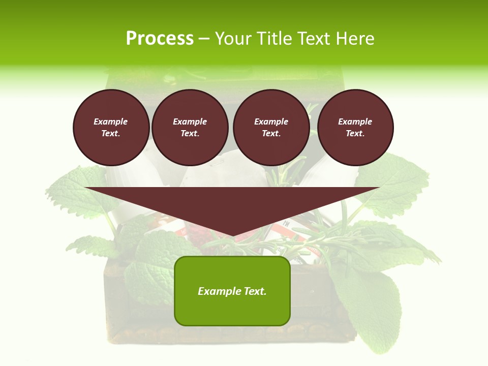 Salbei Truhe Nat PowerPoint Template