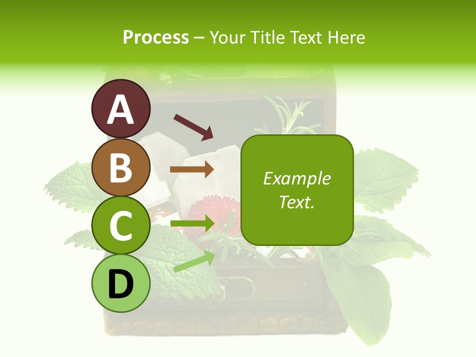 Salbei Truhe Nat PowerPoint Template