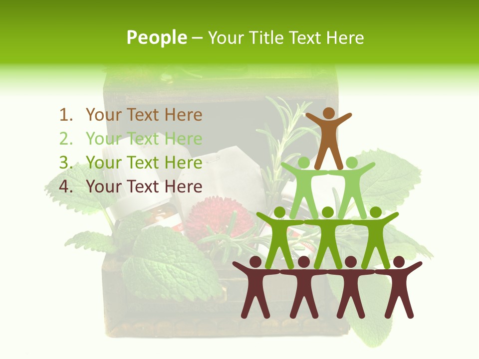 Salbei Truhe Nat PowerPoint Template