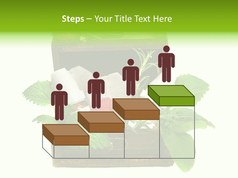 Salbei Truhe Nat PowerPoint Template