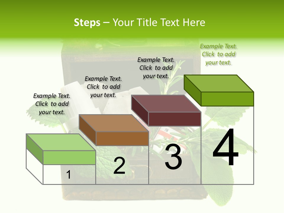 Salbei Truhe Nat PowerPoint Template