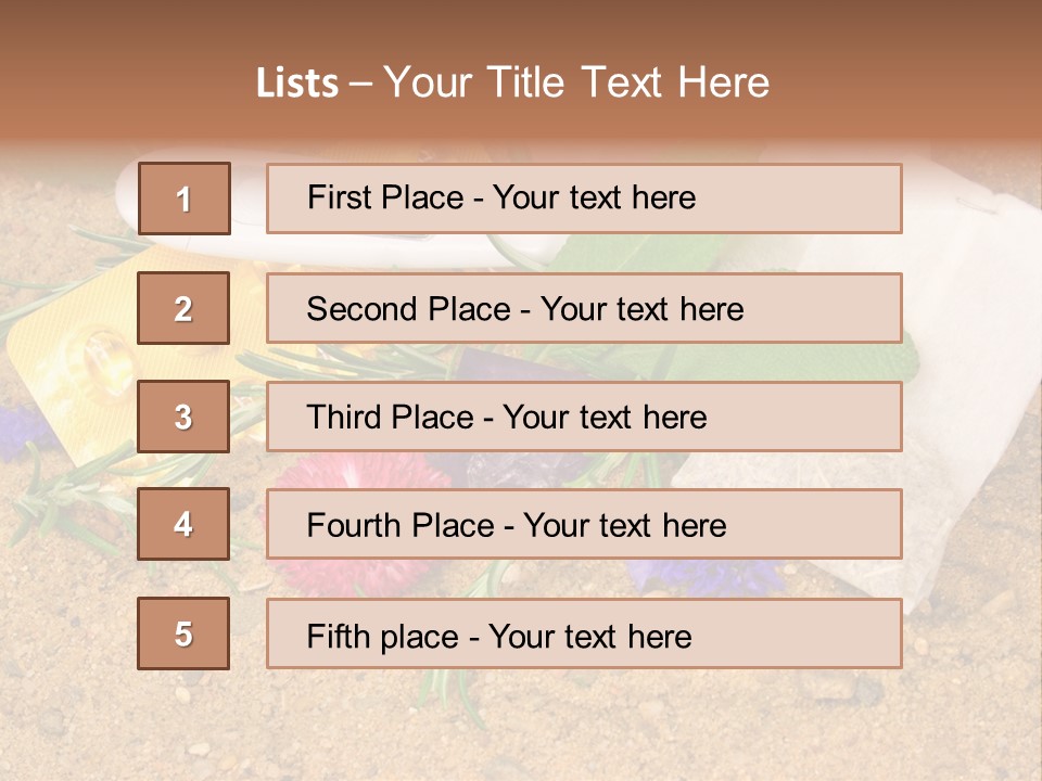 Globuli Nat Hom PowerPoint Template