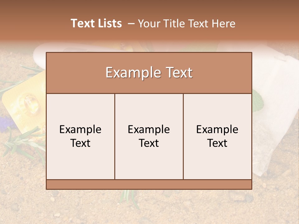 Globuli Nat Hom PowerPoint Template