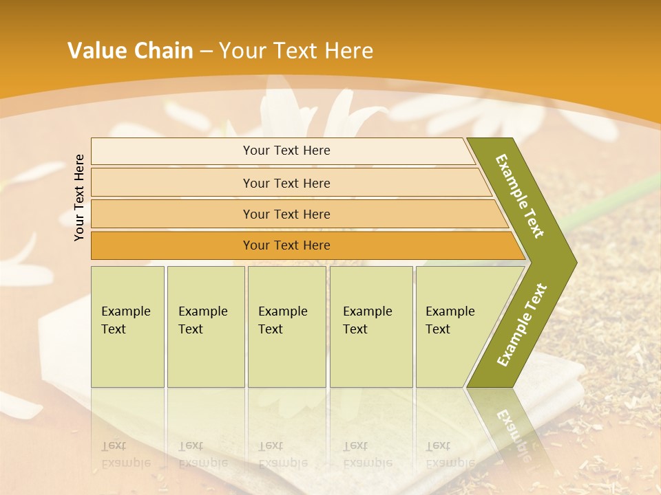 Hausmittel Kamille Blume PowerPoint Template
