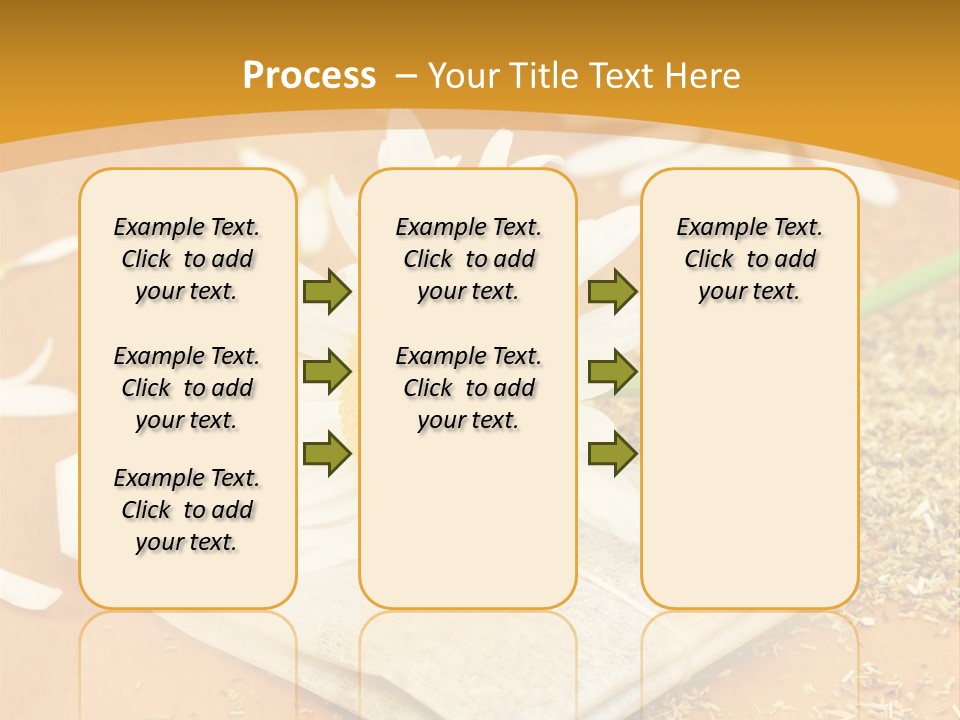 Hausmittel Kamille Blume PowerPoint Template