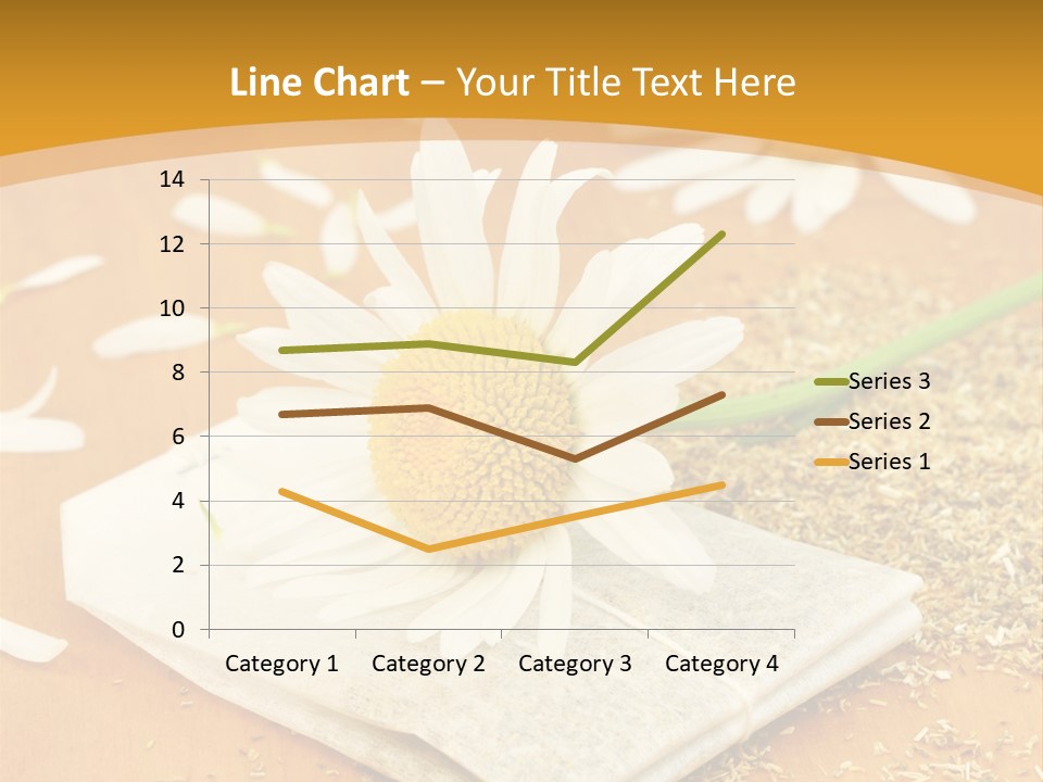 Hausmittel Kamille Blume PowerPoint Template