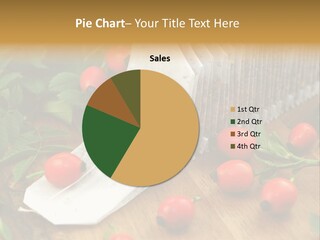 Heilpflanzen Hagebutte Entspannung PowerPoint Template