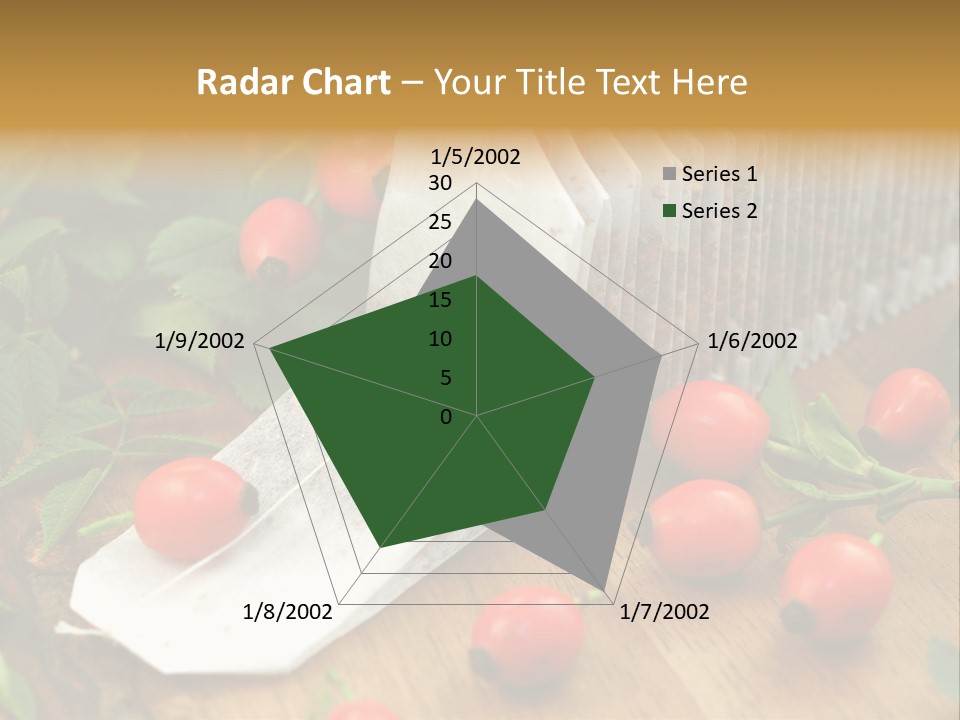 Heilpflanzen Hagebutte Entspannung PowerPoint Template