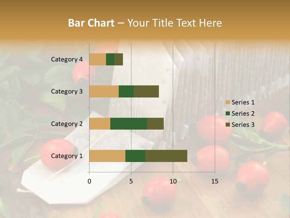 Heilpflanzen Hagebutte Entspannung PowerPoint Template