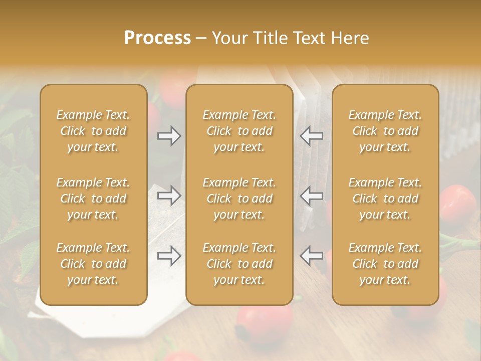 Heilpflanzen Hagebutte Entspannung PowerPoint Template