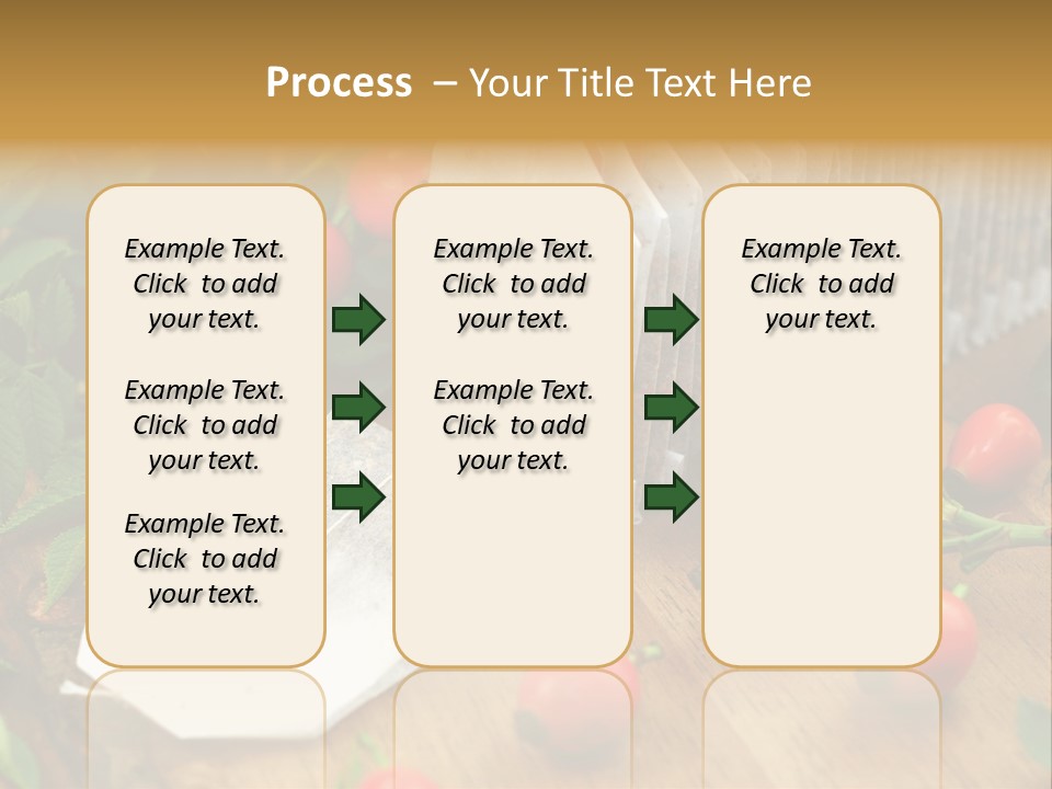 Heilpflanzen Hagebutte Entspannung PowerPoint Template