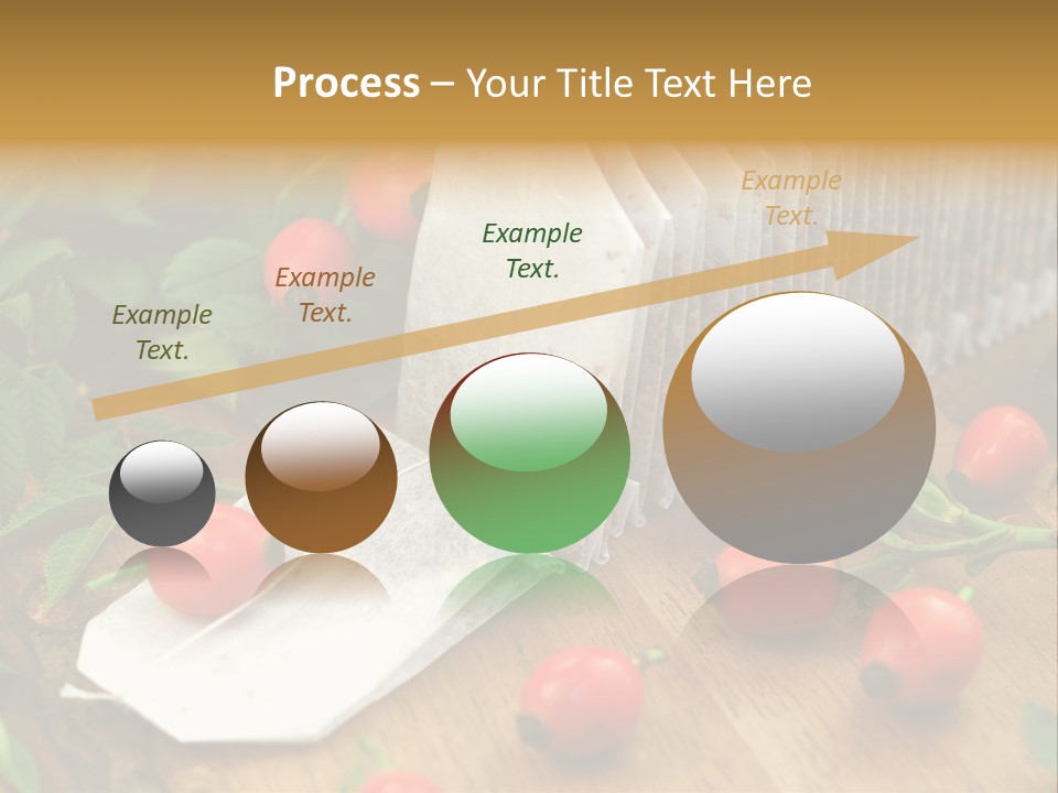 Heilpflanzen Hagebutte Entspannung PowerPoint Template