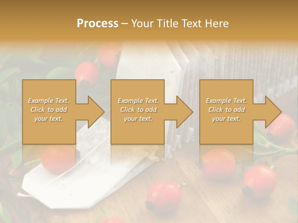 Heilpflanzen Hagebutte Entspannung PowerPoint Template