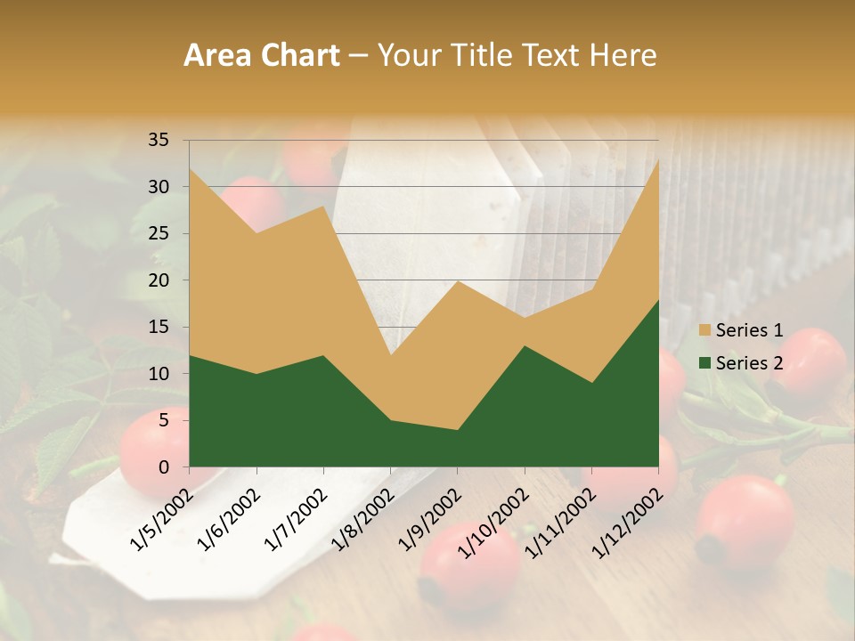Heilpflanzen Hagebutte Entspannung PowerPoint Template