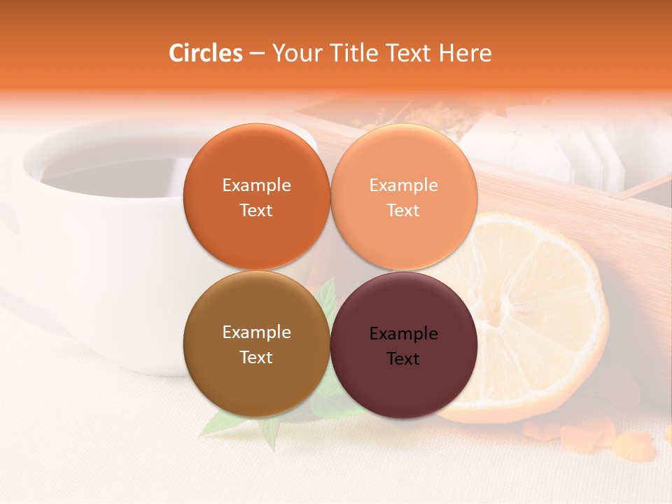 Blossom Red Ceramic PowerPoint Template