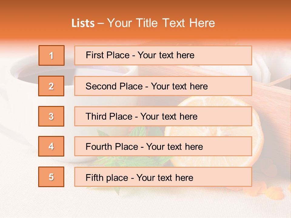 Blossom Red Ceramic PowerPoint Template