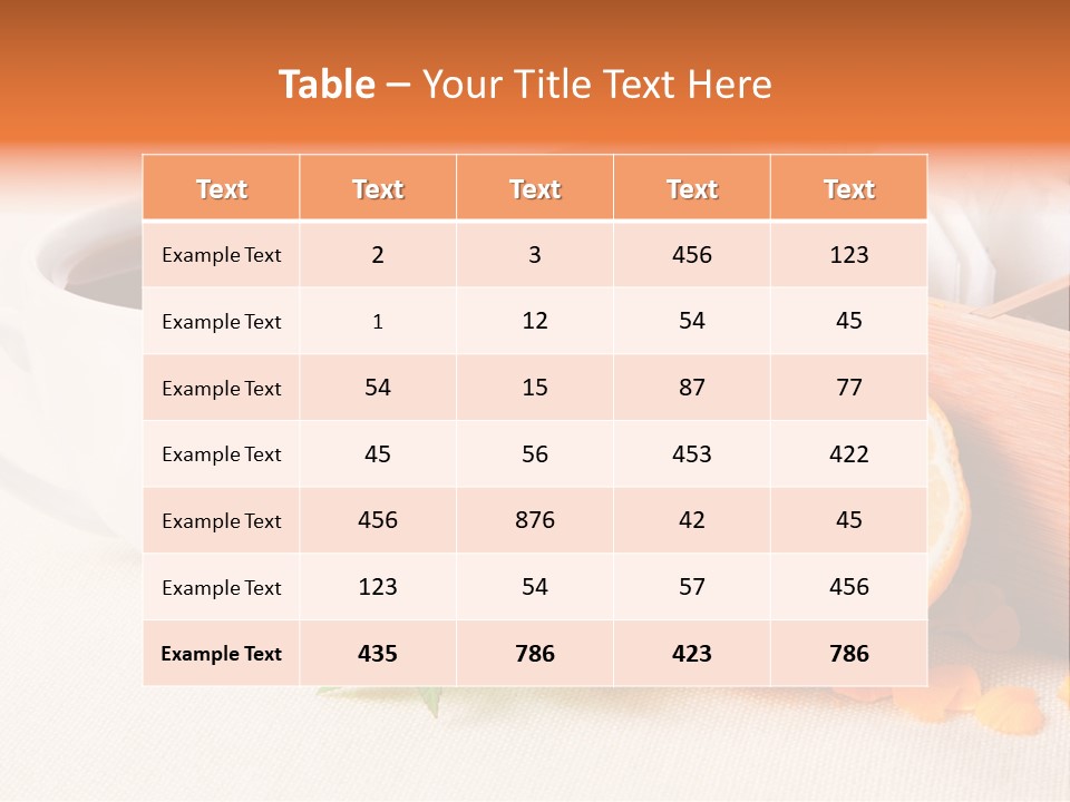 Blossom Red Ceramic PowerPoint Template