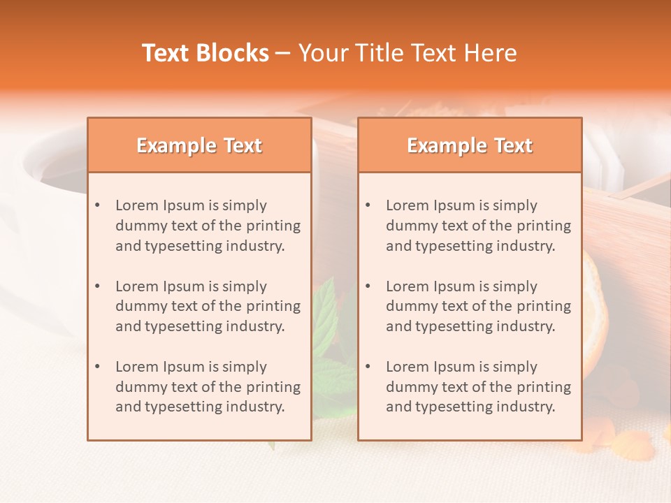 Blossom Red Ceramic PowerPoint Template