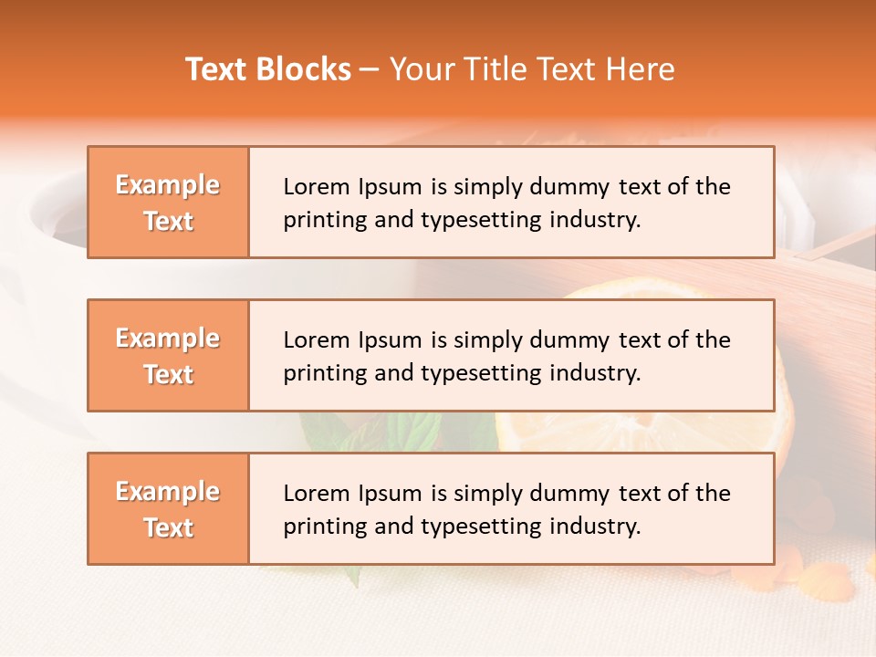 Blossom Red Ceramic PowerPoint Template