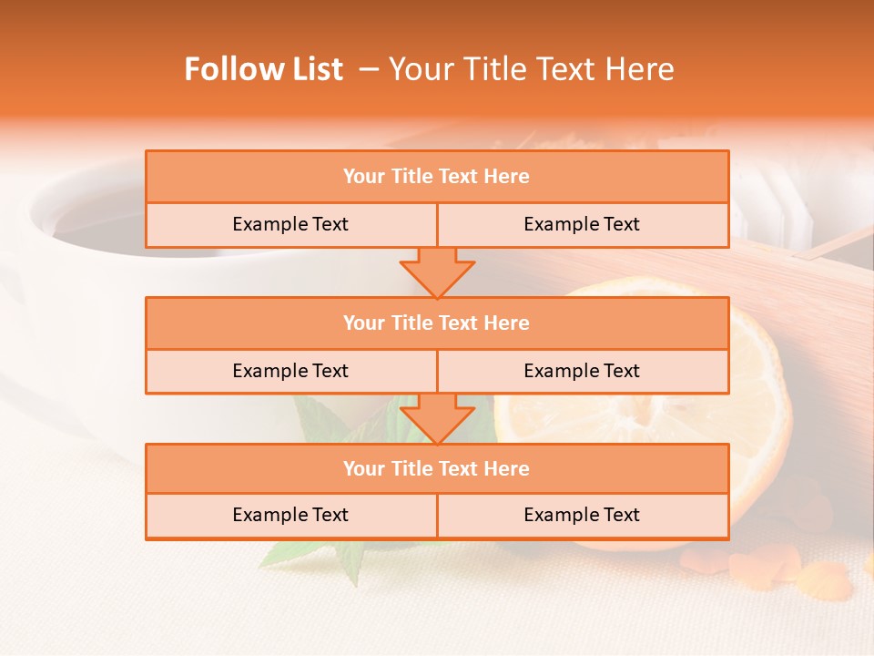 Blossom Red Ceramic PowerPoint Template