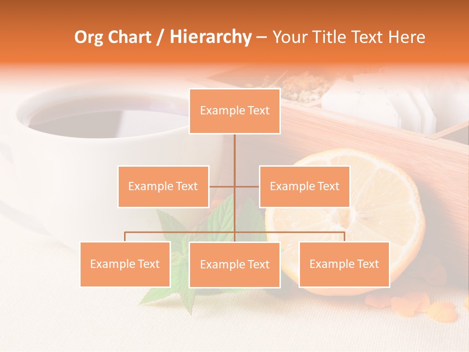 Blossom Red Ceramic PowerPoint Template