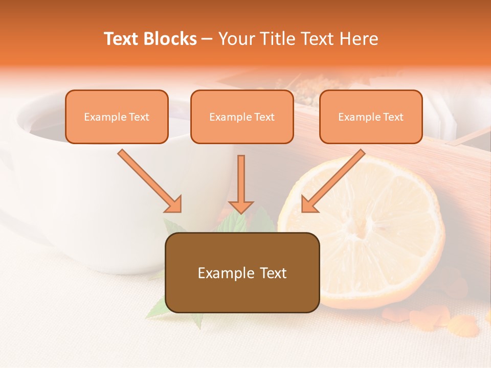 Blossom Red Ceramic PowerPoint Template