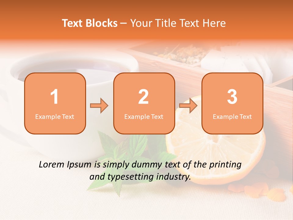 Blossom Red Ceramic PowerPoint Template