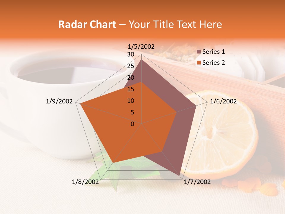 Blossom Red Ceramic PowerPoint Template