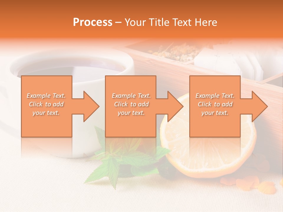 Blossom Red Ceramic PowerPoint Template