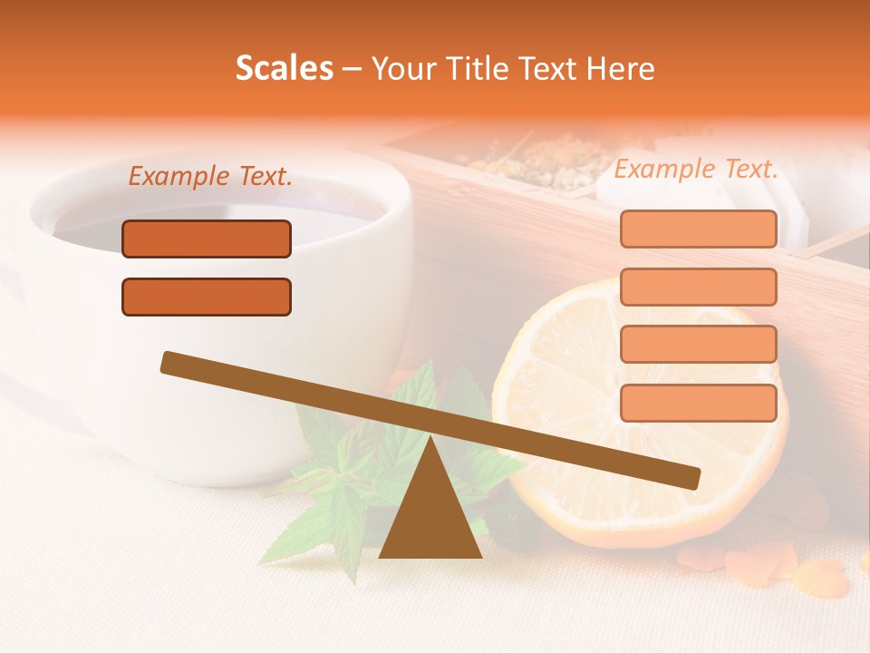 Blossom Red Ceramic PowerPoint Template