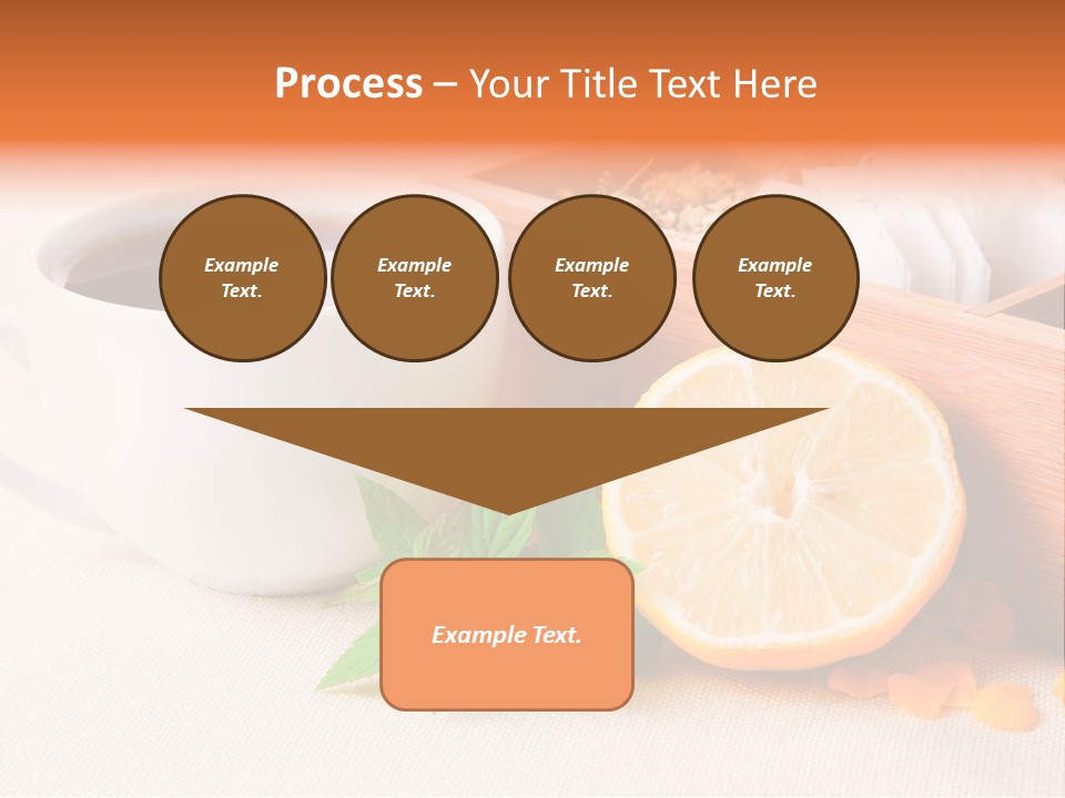 Blossom Red Ceramic PowerPoint Template