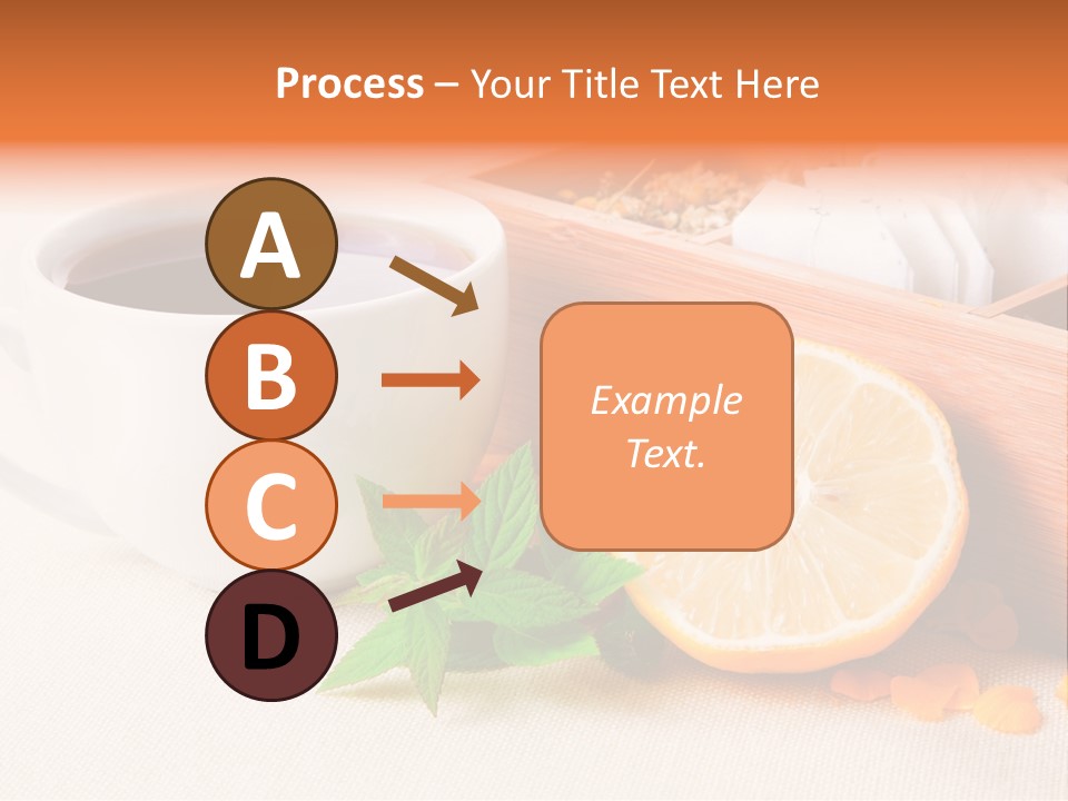 Blossom Red Ceramic PowerPoint Template