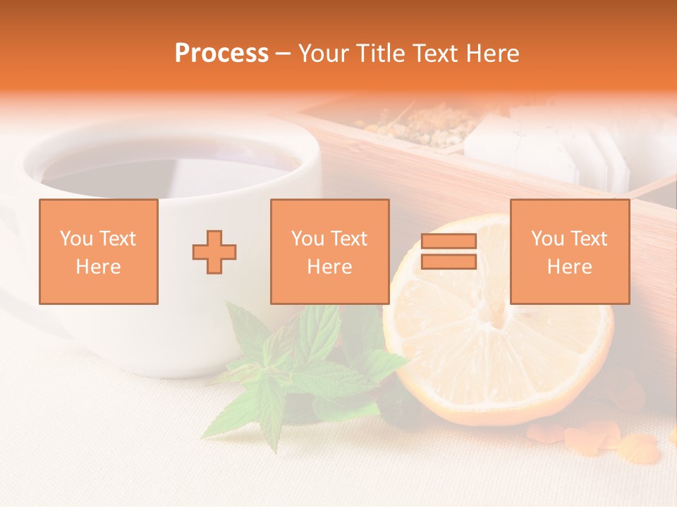 Blossom Red Ceramic PowerPoint Template