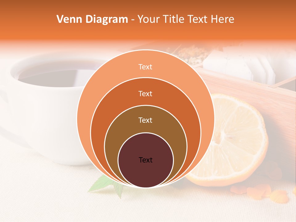 Blossom Red Ceramic PowerPoint Template