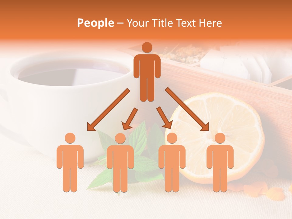 Blossom Red Ceramic PowerPoint Template