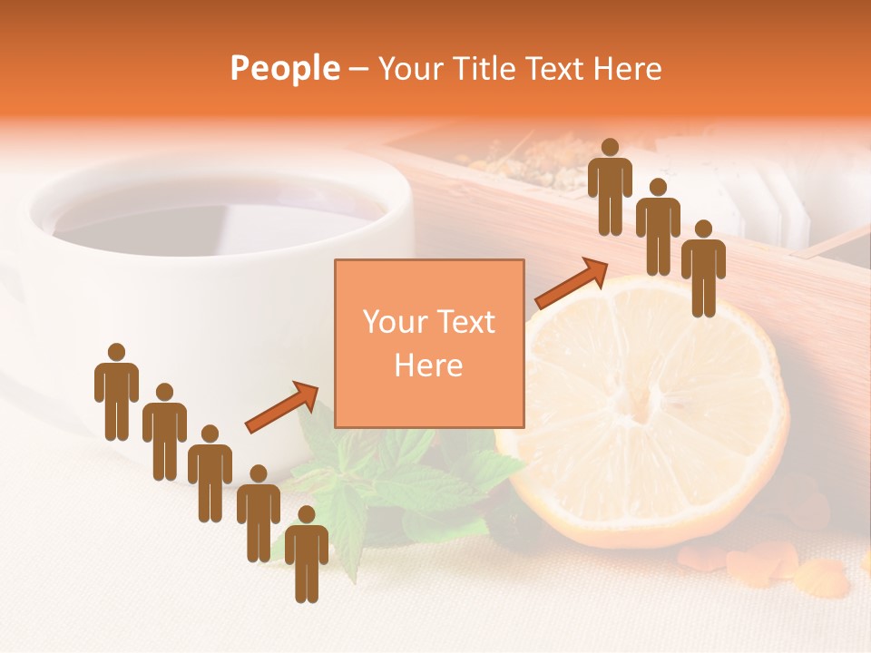 Blossom Red Ceramic PowerPoint Template