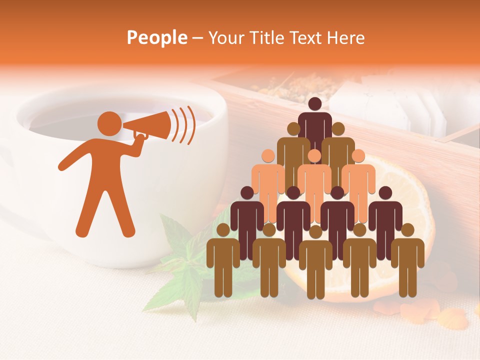 Blossom Red Ceramic PowerPoint Template