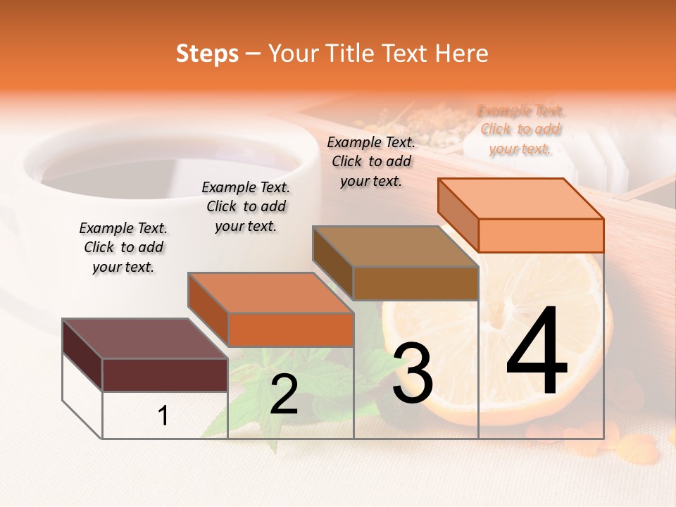 Blossom Red Ceramic PowerPoint Template