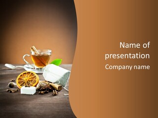 Cloves Liquid Aroma PowerPoint Template