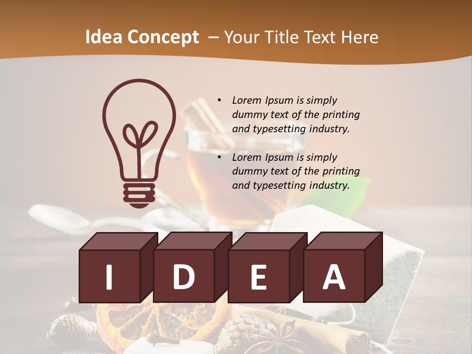 Cloves Liquid Aroma PowerPoint Template