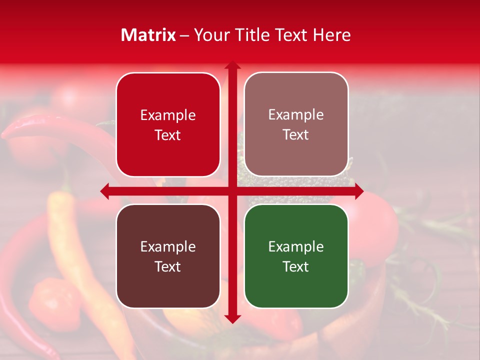 Kirschtomaten Gourmet Cocktailtomaten PowerPoint Template