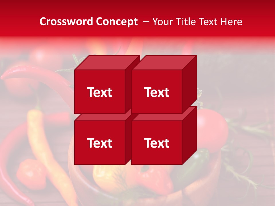 Kirschtomaten Gourmet Cocktailtomaten PowerPoint Template