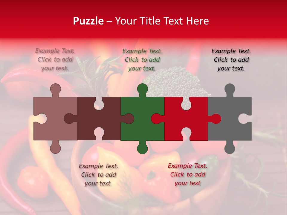 Kirschtomaten Gourmet Cocktailtomaten PowerPoint Template