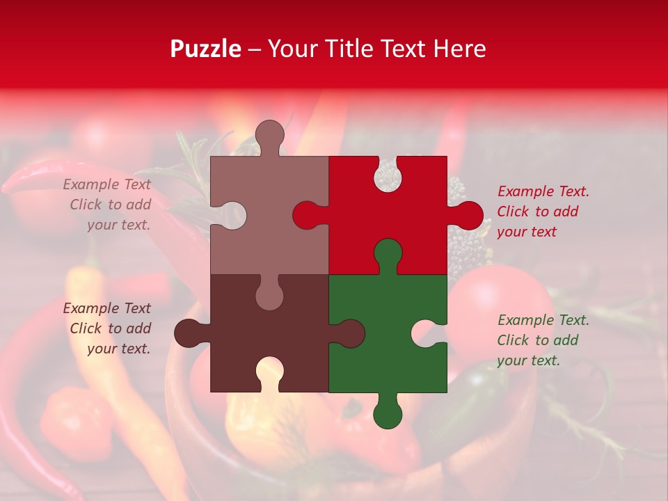 Kirschtomaten Gourmet Cocktailtomaten PowerPoint Template