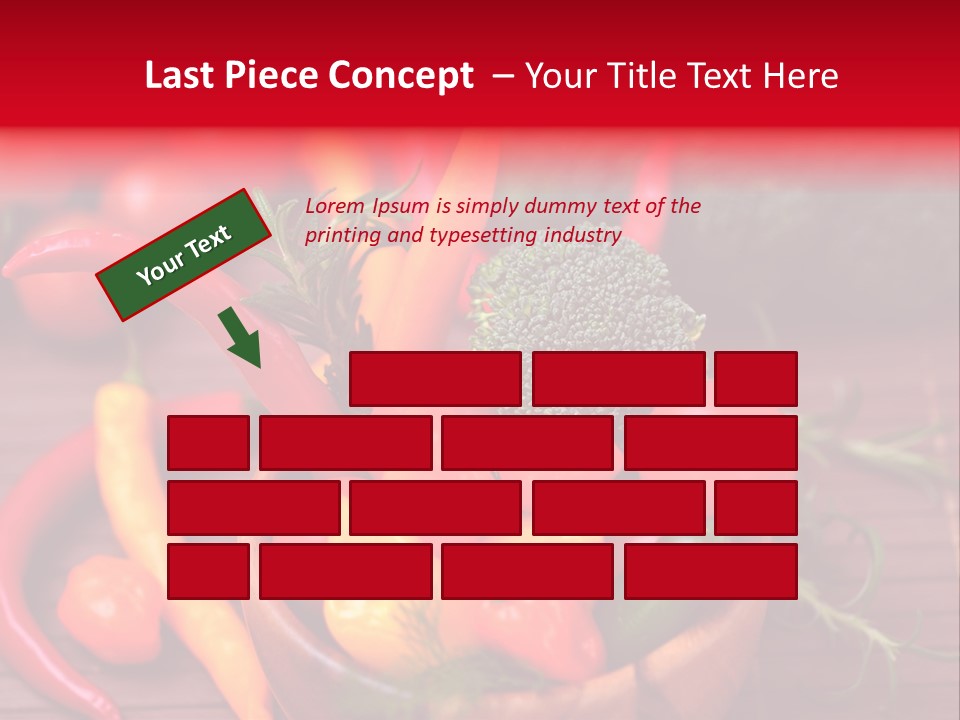 Kirschtomaten Gourmet Cocktailtomaten PowerPoint Template