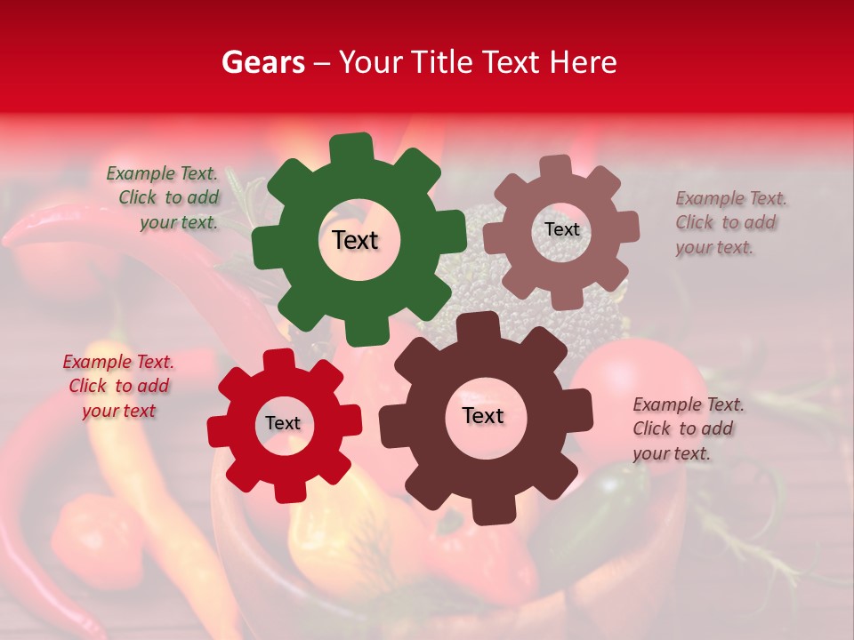 Kirschtomaten Gourmet Cocktailtomaten PowerPoint Template