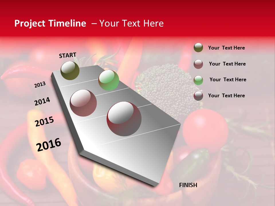 Kirschtomaten Gourmet Cocktailtomaten PowerPoint Template