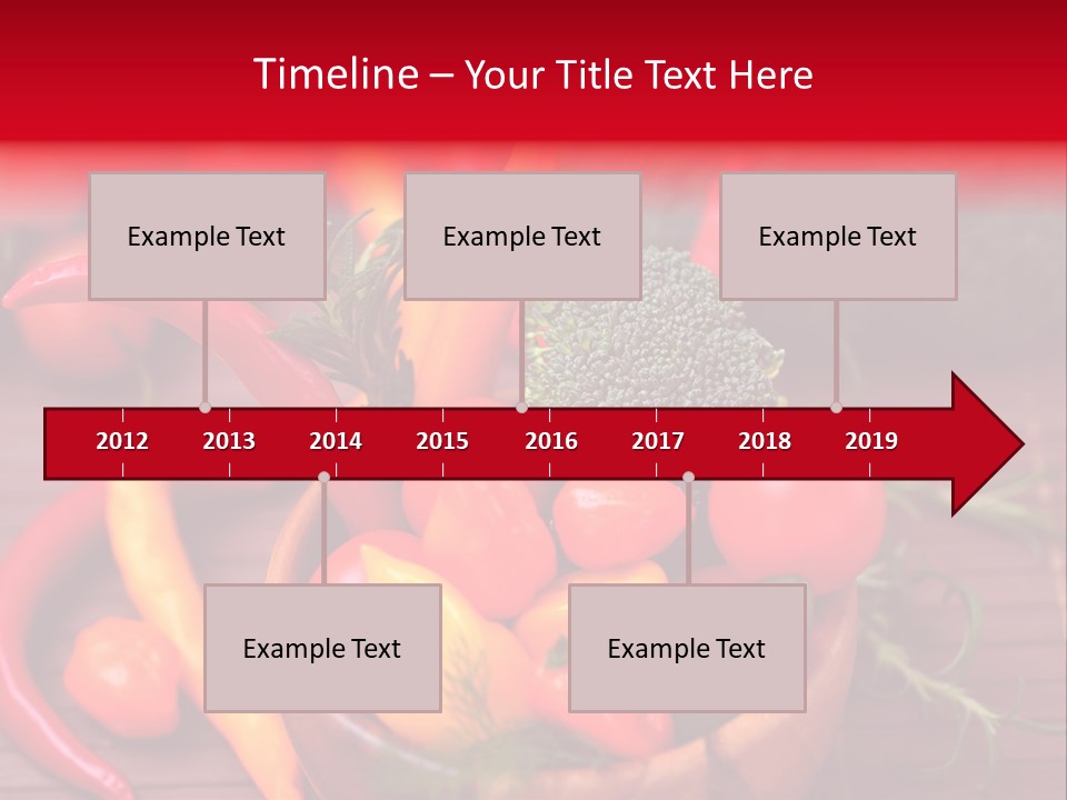 Kirschtomaten Gourmet Cocktailtomaten PowerPoint Template